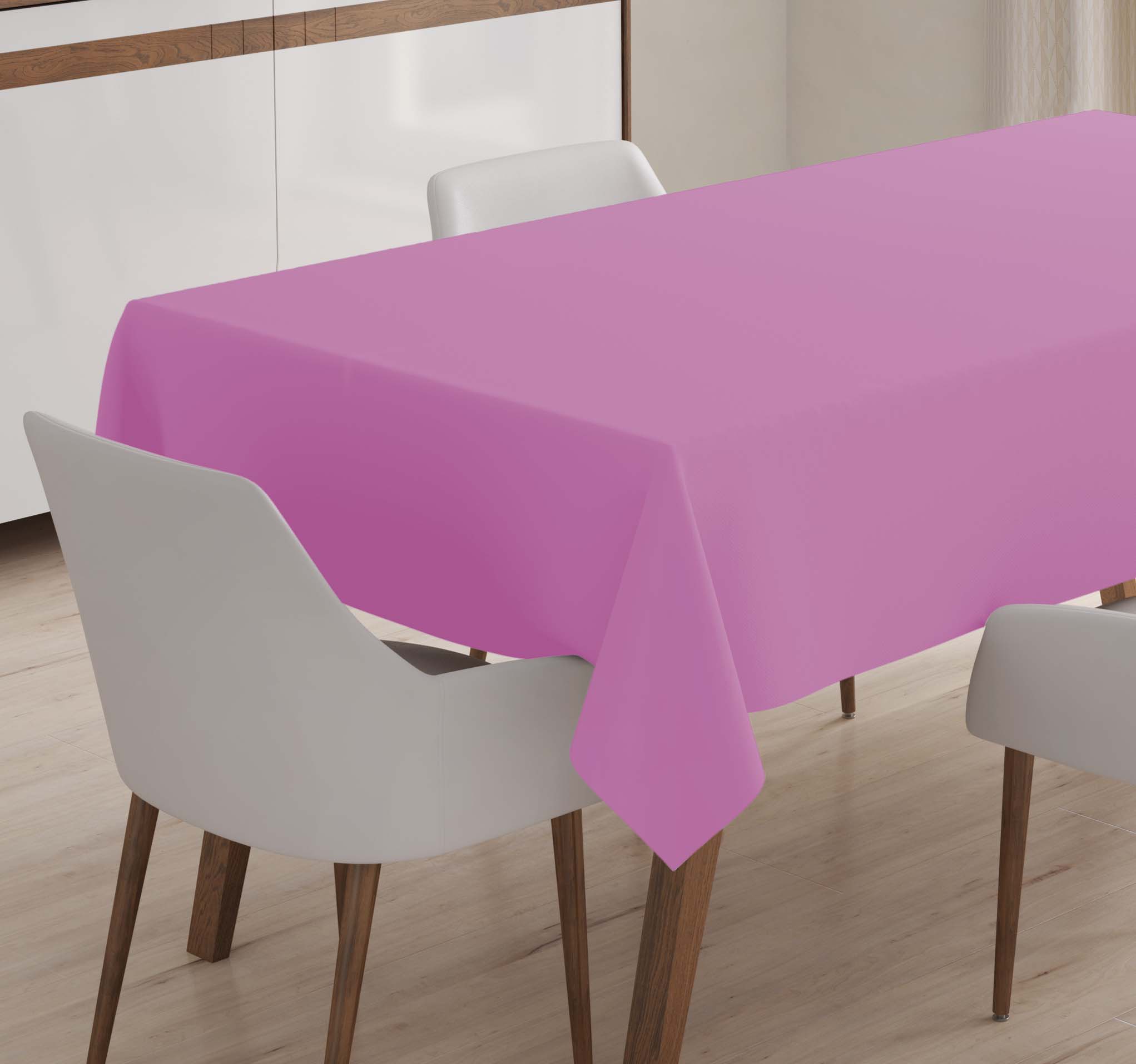 Lila karierte Baumwolltischdecke Lila karierte Baumwolltischdecke
